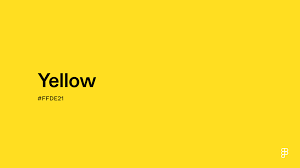 Yellow Color: Hex Code, Palettes ...